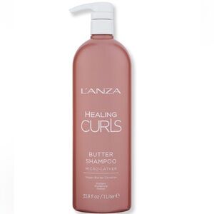 L'anza Healing Curls Butter Shampoo 33.8 oz Brand  New.Vegan Moisturizing Gentle